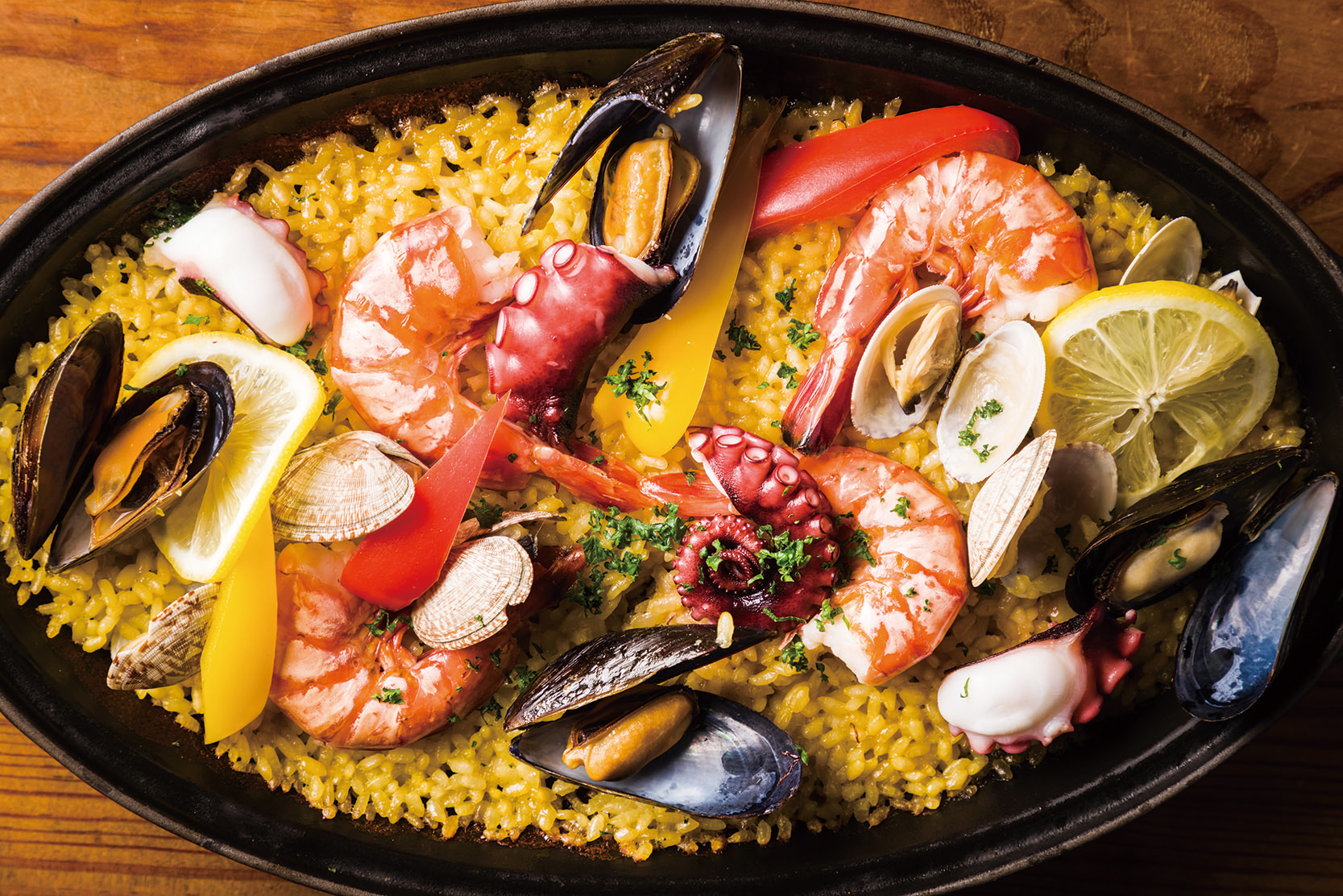 seafood paella